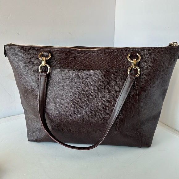 Coach NWOT Ox Blood Leather Ava Tote - Picture 7 of 12